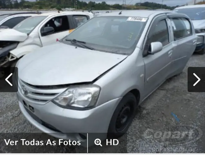 Peças Toyota etios 1.3 2014