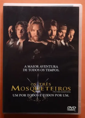 Dvd Os Três Mosqueteiros (Encarte Interno)