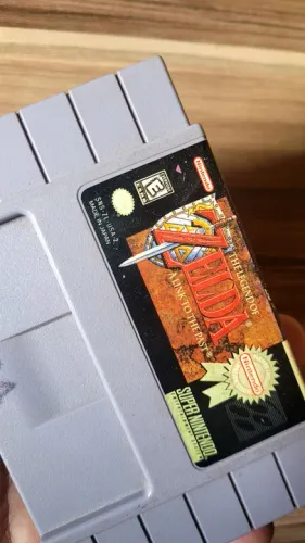 Cartucho Super Nintendo - The Legend of Zelda: A Link to the Past