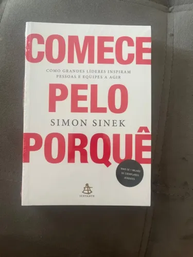 Livro - Encontre seu Porquê (Simon Sinek) LACRADO