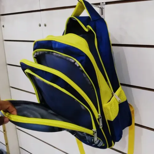mochila de costa infantil peitoral 42x32cm da018377  promoç - batman