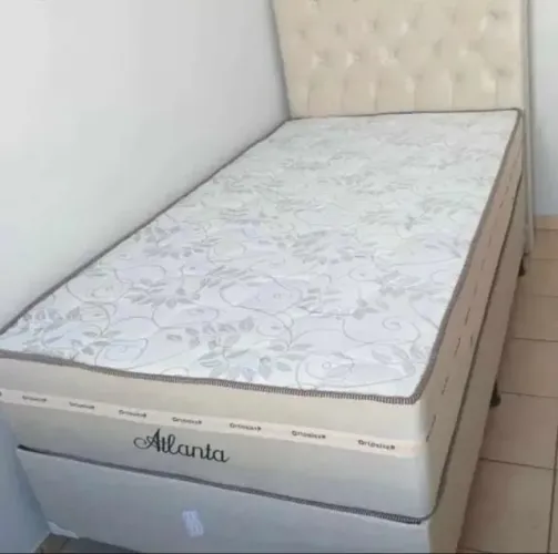 Cama solteiro (colchão e base) novo