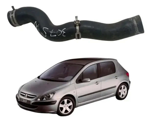 Mangueira Radiador Peugeot 206 1.4 2003 2004 2005
