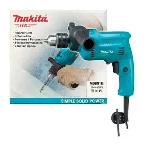 Furadeira De Impacto Reversível Profissional 500W Makita Original M0801b