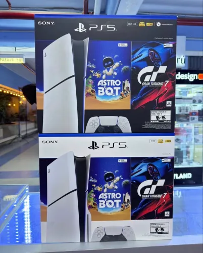 Ps5 slim com jogos novo lacrado com nota