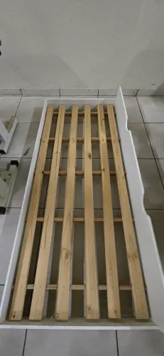 Cama solteiro auxiliar