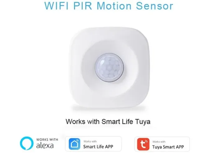 Sensor De Movimento Presença Wifi Ir Pir Smart Tuya Alexa Arduino Automação COD-AM485 