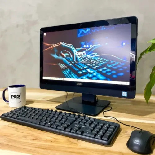 Computador All IN One Dell i3 6ª Geração 2.40Ghz 8Gb DDR4 SSD 480Gb DDR3