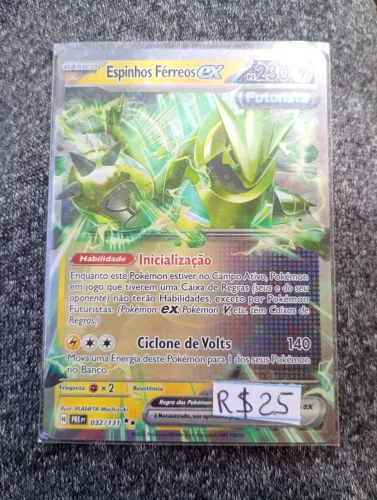 Card Pokémon Espinhos Ferreos