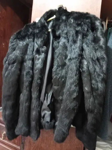 CASACO DE PELE DE COELHO