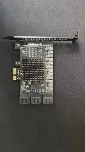 Placa Controladora PCIe x4 - 10 Portas SATA