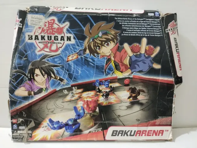 BakuArena Arena de Batalhas Bakugan - Oficial Raríssimo 2008 