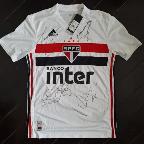 cam autografada original spfc