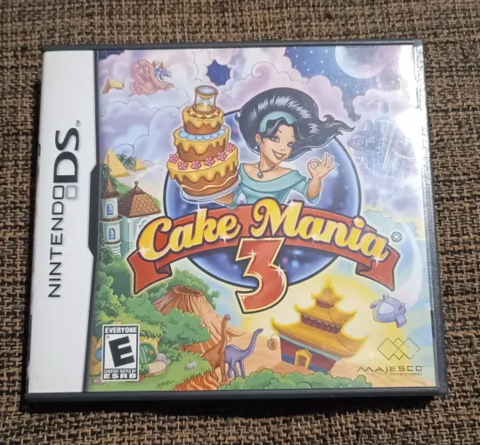 Cake Mania 3 Nintendo DS Original completíssimo na caixa <br><br>Americano Completo