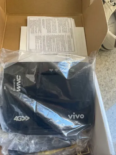 Modem Roteador Wnc 3g 4g Vivo Box LTE WLD71-T5A Preto