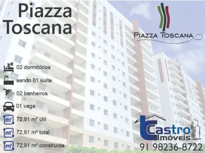Entrega de imediato! PIAZZA TOSCANA. 2/4. 1 vaga. C286