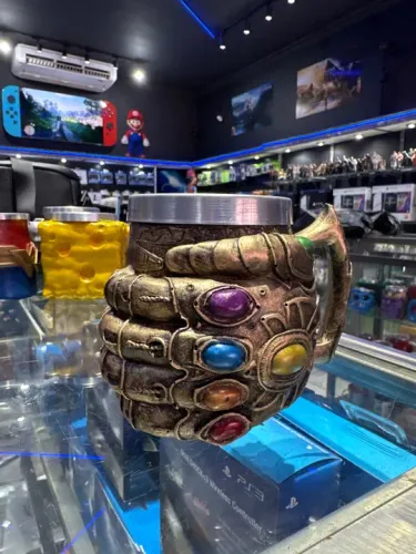 Caneca de alumínio Manopla