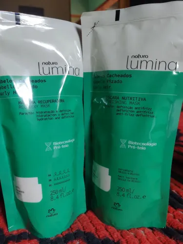 Kit Natura Lumina para Cabelos Cacheados e Crespos