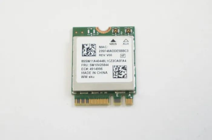 Placa Wi-fi 6 Bluetooth 5.2 LENOVO ORIGINAL 