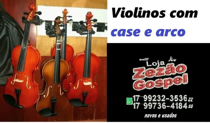  Violinos top troco ou parcelo Fazemos Entregas 