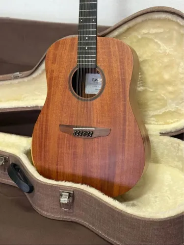Violão Rozini RX 440 All Solid  Mogno 12 Cordas