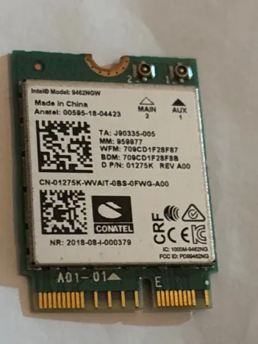 Placa de Rede Intel® 9462NGW