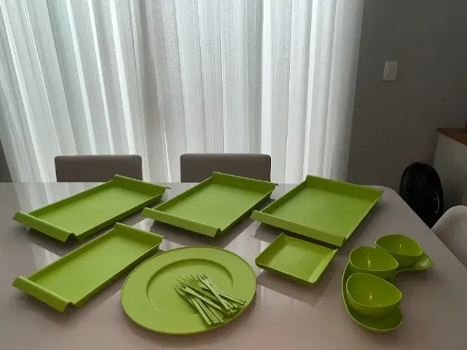 Kit de Petiscos 30 Peças Coza Cozy Verde