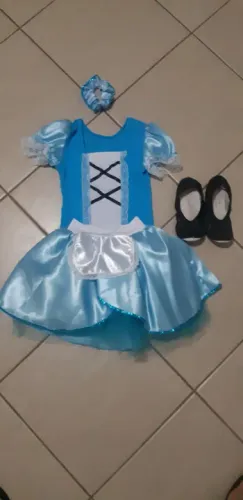 Fantasia de Alice no País das Maravilhas - Tamanho M