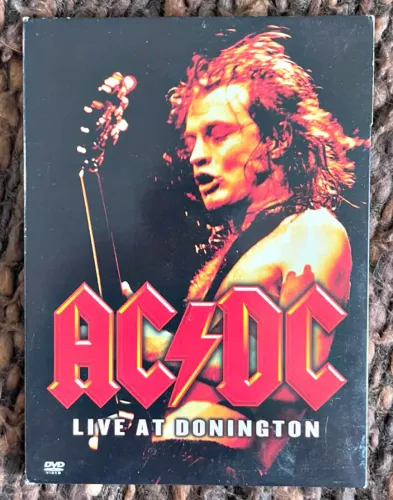 AC DC ACDC LIVE AT CASTLE DONINGTON PARK 1991 + DOCUMENTÁRIO DVD IMPORTADO ACEITO OLX PAY