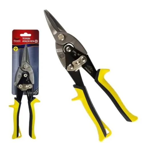 Tesoura Funileiro aviação 10" Marca Corneta 