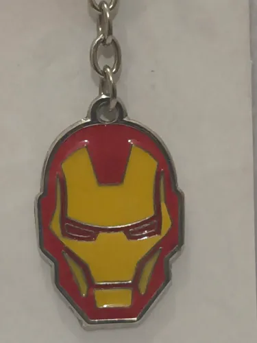 Chaveiro de Metal Homem de Ferro