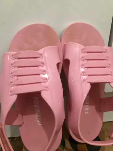Mini melissa rosa tamanho 25
