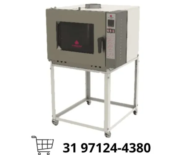 Forno Progas 5 esteiras Turbo elétrico Novo