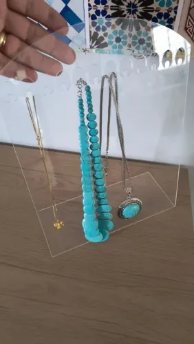 Expositor de colar e brincos!! Acrílico!!