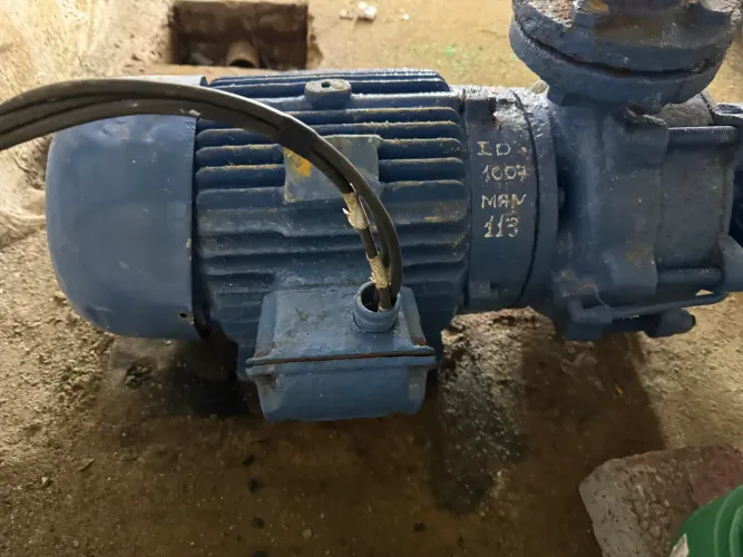 Manutenção instalação de bombas