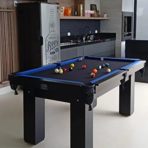 Mesa de Sinuca TR8 com Pedra de Ardósia na Promoção 