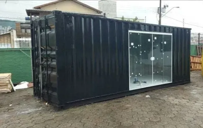 CONTAINER MODIFICADO PARA LOJA - ALUGUEL 