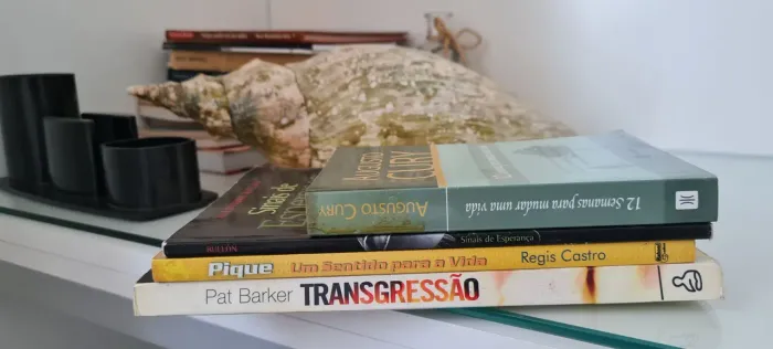 Livros diversos - Augusto Cury, Regi Castro e sinais de esperança um sentido para vida