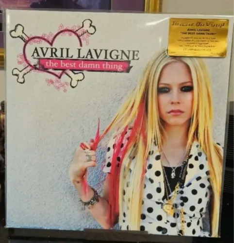 Avril Lavigne The best damn thing vinil rosa raro