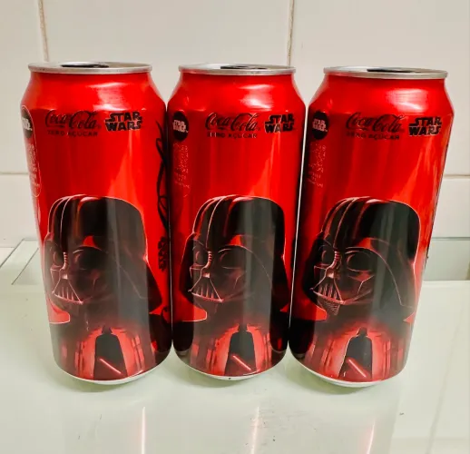 Coca Cola Star Wars - 1 latão Darth Vader