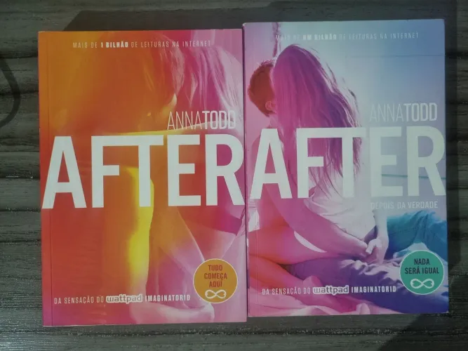 Livros After 1 e 2- Anna Todd (o valor é pelos dois)