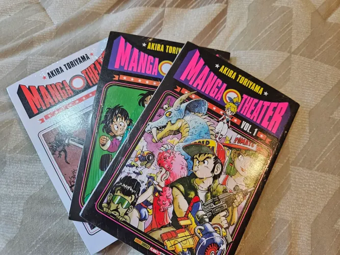 Manga Theater Akira Toriyama Vol 1, 2 e 3. Panini Lacrados