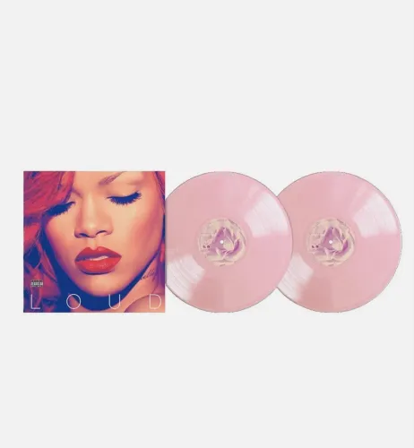 Rihanna Loud Disco de Vinil Rosa LP colorido importado