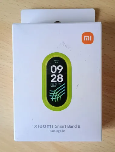 Clipe de corrida Xiaomi Band 8, verde