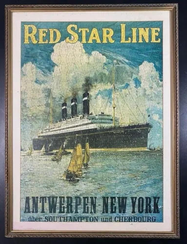 Quadro de Quebra-Cabeças: Red Star Line