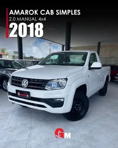 AMAROK CAB SIMPLES  2018 ( CARRO EXTRA)