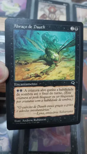 Carta Magic The Gathering - Abraço de Dauth