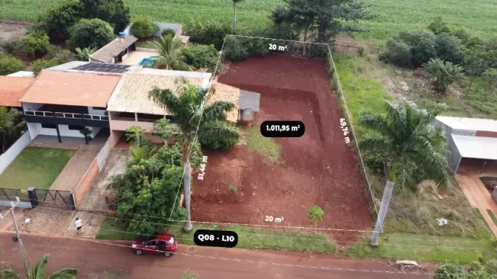 Chácara(Terreno)1011m² Condomínio Tucunaré em Alvorada do Sul.