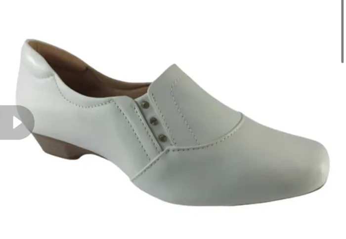 Sapato social Neftali TAM 38 branco com strass