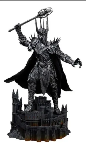 Iron Studios Sauron estátua - weta- sideshow- busto-lord of the rings